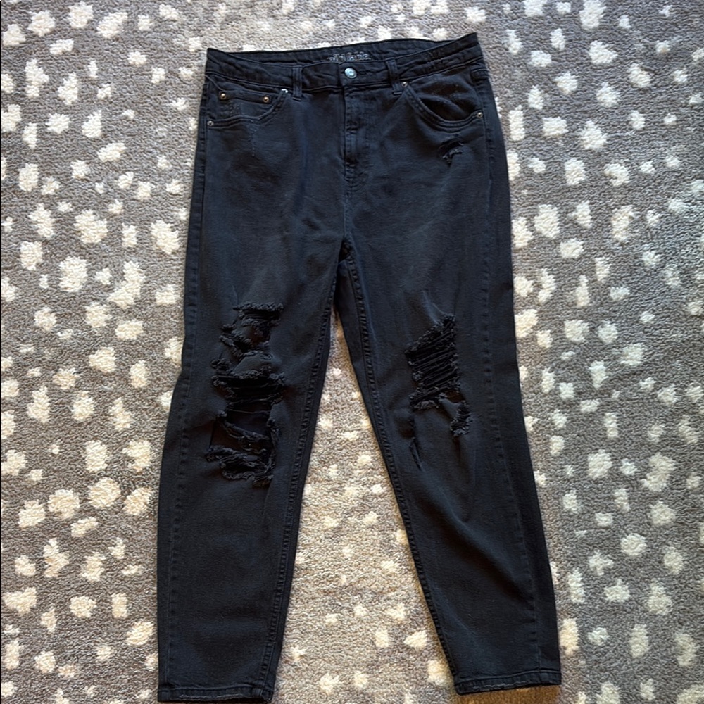 Wild Fable Black Distressed Women Jeans